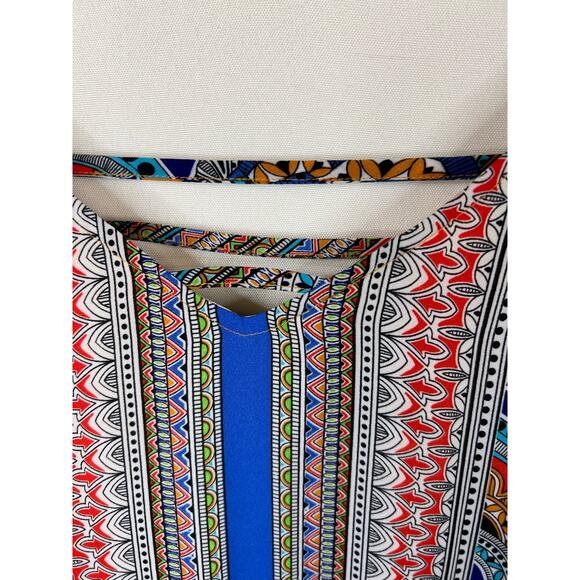 Lucy and Laurel Geometric Shift Dress - Size 6 - Picture 3 of 5